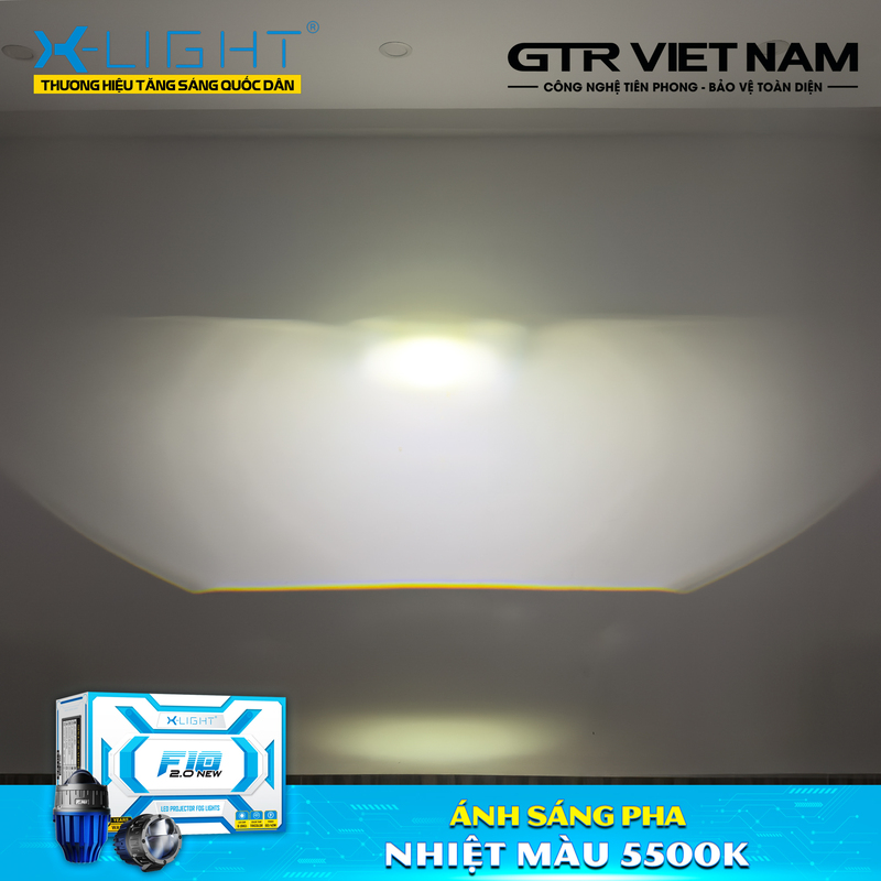 BI GẦM X-LIGHT F10 2.0 NEW